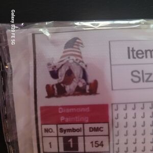 Patriotic Gnome Diamond Painting Kit